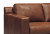 Image of Lawrence Reversible Chaise Leather Sectional