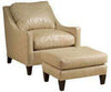 Image of Allen Modern Leather Club Chair