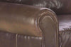 Image of Rockefeller Traditional Leather Chair And A Half