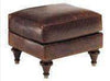 Image of Wesley "Designer Style" Leather Ottoman