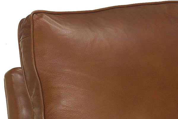 Leather Recliner Lyndon Leather Push Back Pillow Recliner