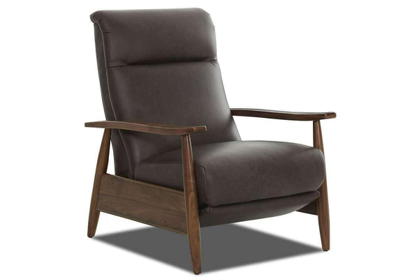 Peter Mid-Century Modern Leather Recliner