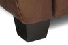 Image of Leather Recliner Sebastian Traditional Leather Reclining Club Chair