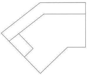 Kyle "Designer Style" Fabric Upholstered Left Arm Facing Cuddler