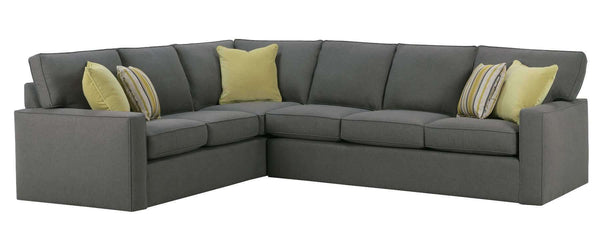 Jennifer "Designer Style" Fabric Upholstered Sectional Sofa
