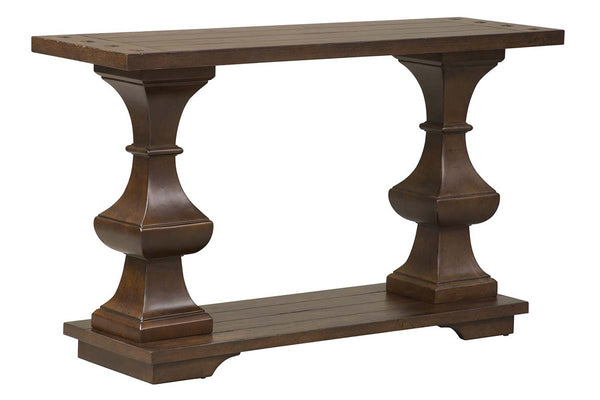 Lucca I Kona Brown Spanish Style Occasional Table Collection
