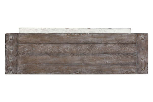 Lucca II White Spanish Style Occasional Table Collection