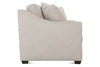 Image of Macy 88 Inch Fabric Upholstered 2 Cushion Or Single Bench Seat Track Arm Sofa