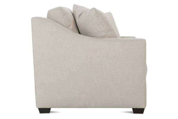 Macy 82 Inch Fabric Upholstered 2 Cushion Or Bench Seat Track Arm Sofa
