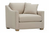 Image of Macy "Ready To Ship" Fabric Chair and Ottoman Set (Photo For Style Only)