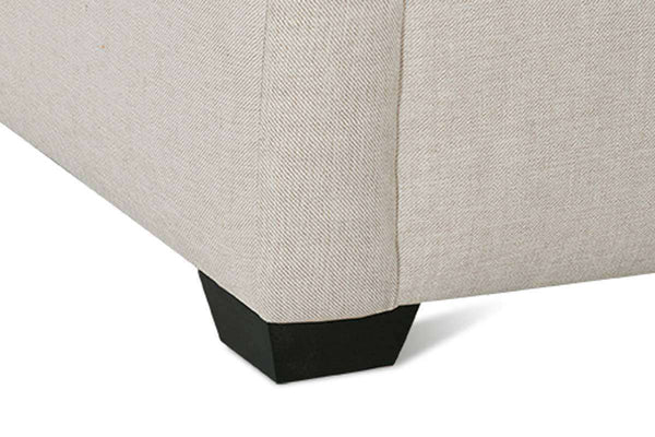 Macy 88 Inch Fabric Upholstered 2 Cushion Or Single Bench Seat Track Arm Sofa