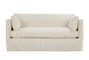 Image of Marjorie Slipcovered 71 Inch Single Seat Short Sofa