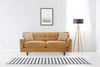 Image of Margo II 75 Inch Mid Century Modern Button Back Apartment Sofa