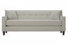 Image of Margo I 80 Inch Mid Century Modern Sleeper Sofa With Single Bench Seat