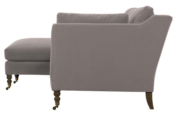 Marjorie Two Piece Pillow Back Sectional With Chaise (Version 2 As Configured)