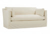 Image of Marjorie Slipcovered 71 Inch Single Seat Short Sofa