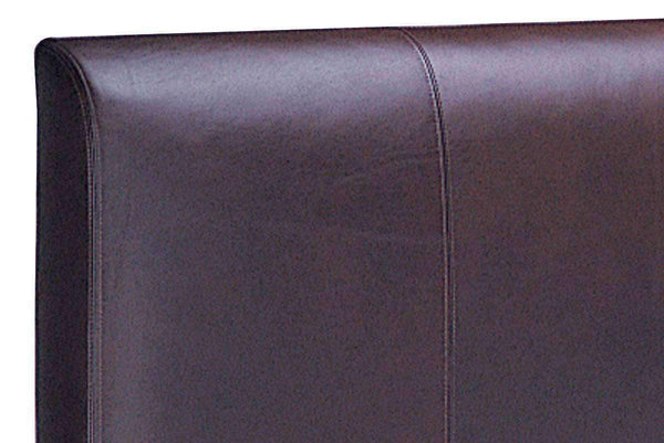 Upholstered Bed Mercer "Designer Style" Padded Leather Upholstered Panel Bed