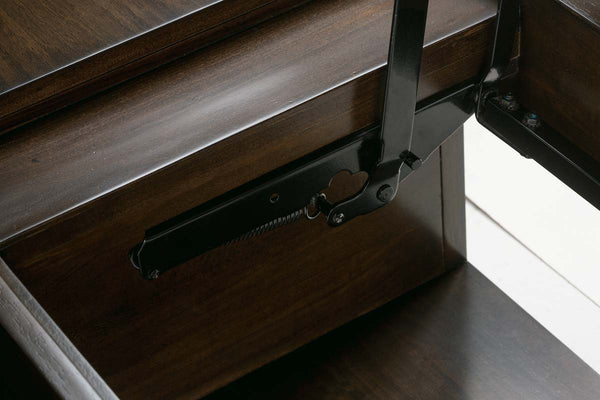 Messina Transitional Dark Wood Occasional Table Collection