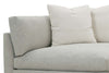 Image of Mila Two Piece Pillow Back Sectional With Large Chaise Bumper (Version 2 As Configured)
