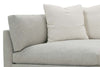 Image of Mila Two Piece Pillow Back Sectional With Large Chaise Bumper (Version 2 As Configured)