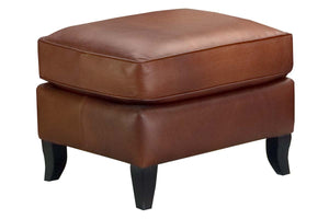 Newport "Designer Style" Leather Ottoman