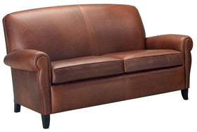 Newport Leather Studio Sofa & Recliner Set