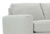Image of Noah 95 Inch Fabric Three Cushion Track Arm Sofa