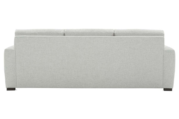 Noah 95 Inch Fabric Three Cushion Track Arm Sofa