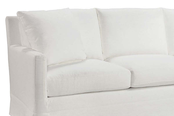 Phoebe 85 Inch Slipcovered "Quick Ship" Track Arm Sofa- OUT OF STOCK UNTIL 05/20/2022