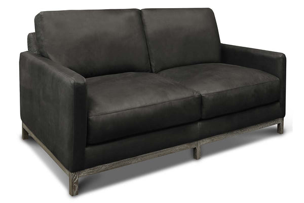 Radcliffe Modern Leather Track Arm Sofa Collection