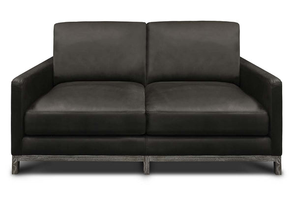 Radcliffe Modern Leather Track Arm Sofa Collection