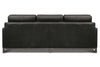 Image of Radcliffe 90 Inch Modern Leather Track Arm Sofa