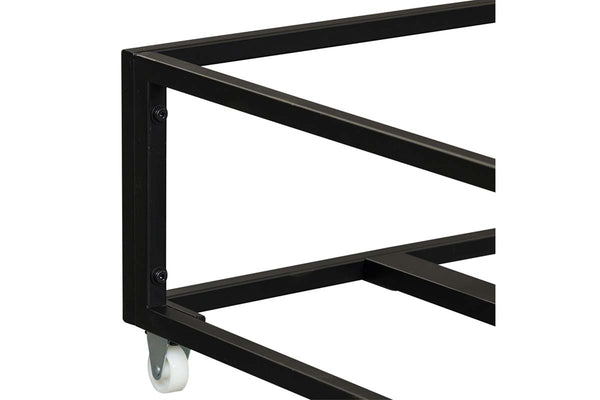Reed Twin Antique Black Metal Daybed With Trundle "Create Your Own Bedroom" Collection