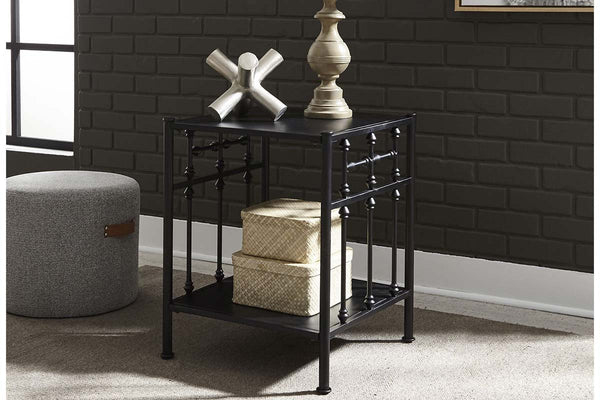 Reed Twin Antique Black Metal Daybed With Trundle "Create Your Own Bedroom" Collection