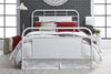 Image of Reed Distressed White Metal Traditional Bedroom Collection