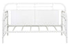 Image of Reed Twin Antique White Metal Daybed With Trundle "Create Your Own Bedroom" Collection
