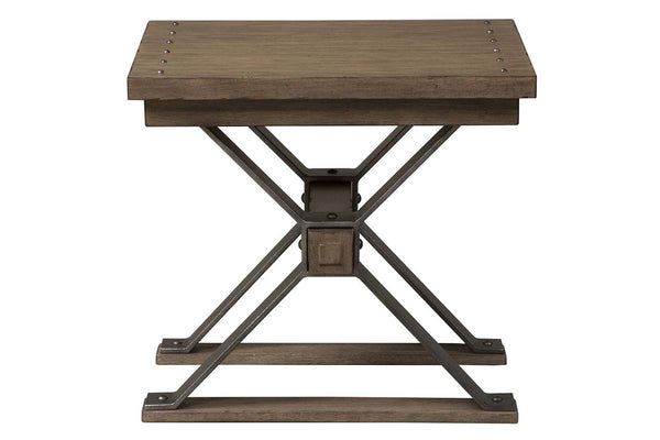 Rutherford Metal And Wood Occasional Table Collection