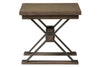 Image of Rutherford Metal And Wood Occasional Table Collection