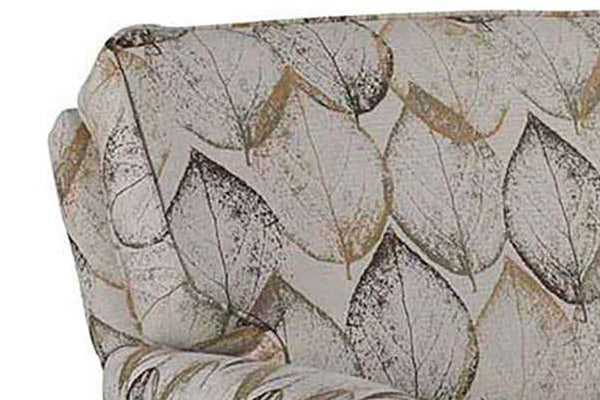 Samantha Traditional Fabric Upholstered Accent Armchair