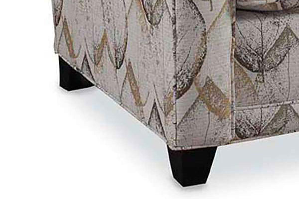 Samantha Traditional Fabric Upholstered Accent Armchair