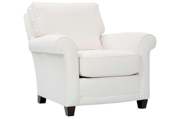 Samantha Traditional Fabric Upholstered Accent Armchair