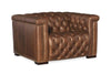 Image of Savion Lodge "Quick Ship" Leather Chesterfield Recliner