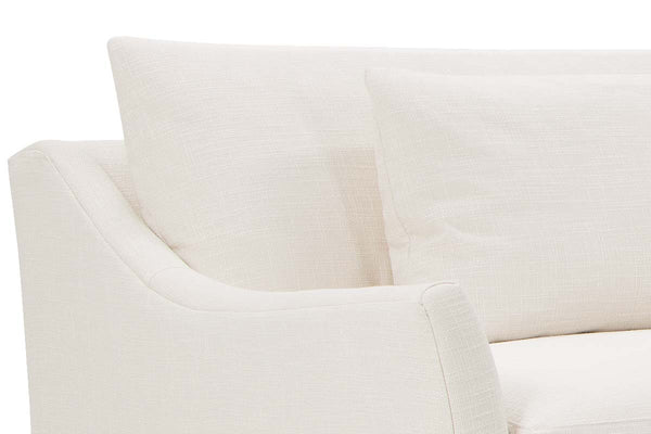 Shauna "Designer Style" Bench Seat Wing Arm Fabric Sectional