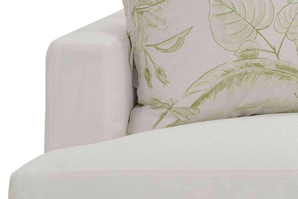 Sierra III 92 Inch Three Seat Grand Scale Slipcovered Sofa