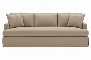 Sierra I 92 Inch Bench Seat Grand Scale Slipcovered Sofa