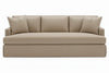 Image of Sierra I 92 Inch Bench Seat Grand Scale Slipcovered Sofa
