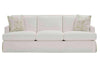 Image of Sierra III 92 Inch Three Seat Grand Scale Slipcovered Sofa