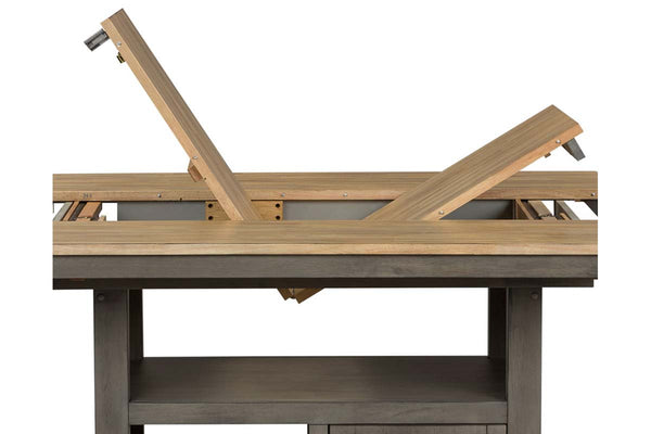 Silverton Rustic Farmhouse Gray Dining Room Collection