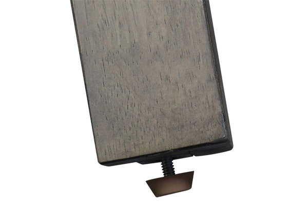 Silverton Rustic Farmhouse Gray With Sandstone Top Storage Buffet Server