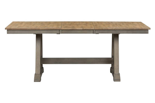 Silverton Rustic Farmhouse Gray Dining Room Collection